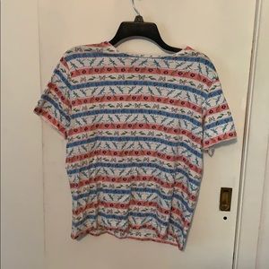 Funky Patterned Stripe Tee
